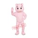 Superb Friendly Pink Pig Mascot Costume Superb Friendly Pink Pig Mascot Costume