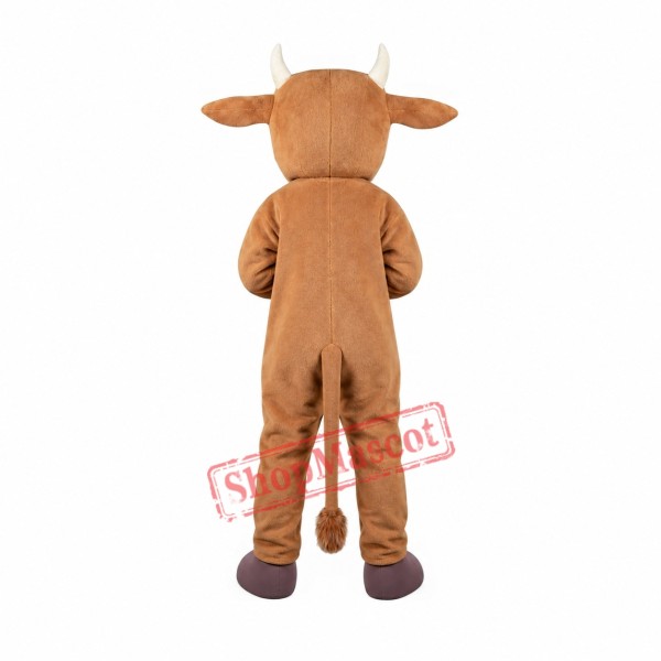 Friendly Lightweight Bull Mascot Costume Friendly Lightweight Bull Mascot Costume