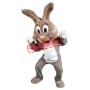 Lovely Brown Rabbit Mascot Costume