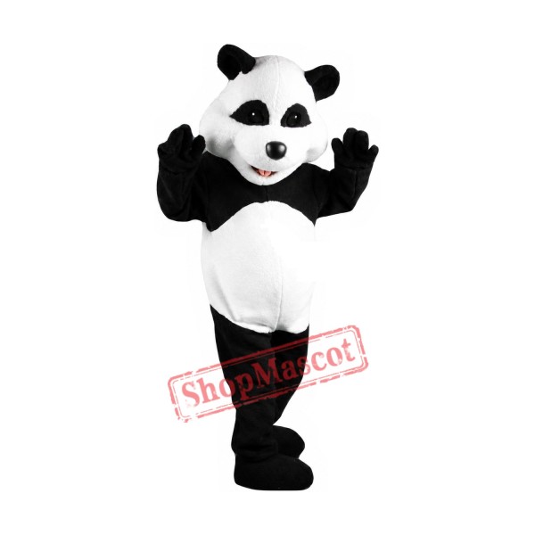 Friendly Panda Mascot Costume