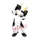 Lovable Cow Mascot Costume Lovable Cow Mascot Costume