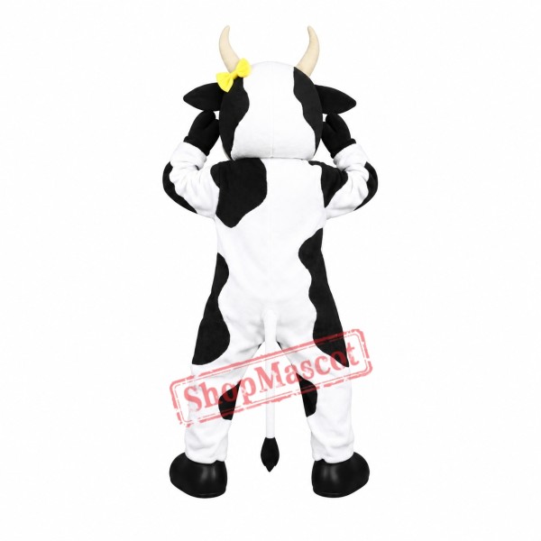 Lovable Cow Mascot Costume