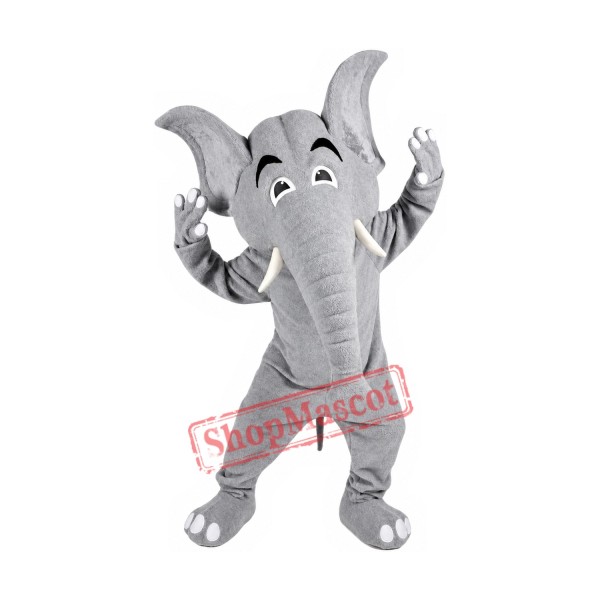 Lovable Elephant Mascot Costume Lovable Elephant Mascot Costume