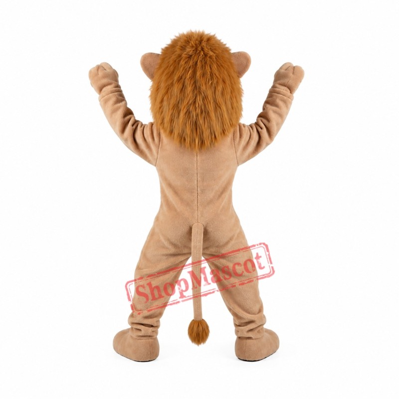 Lovable Lion Mascot Costume Lovable Lion Mascot Costume