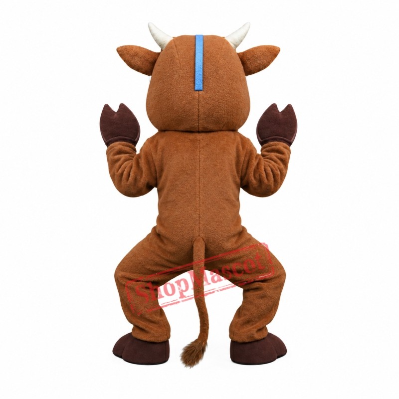 Lovable Buffalo Mascot Costume