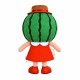 Watermelon Girl Mascot Costume Watermelon Girl Mascot Costume