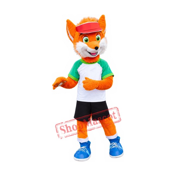 Superb Lightweight Sport Fox Mascot Costume