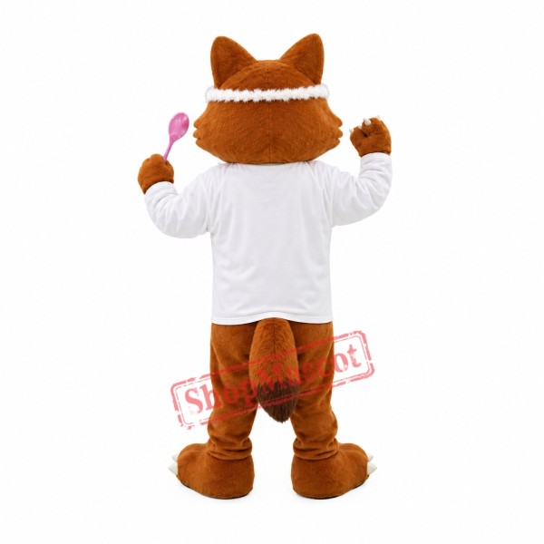 Little Lovely Fox Mascot Costume Little Lovely Fox Mascot Costume