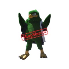 Superb Green Eagle Mascot Costume