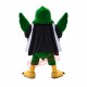 Superb Green Eagle Mascot Costume Superb Green Eagle Mascot Costume