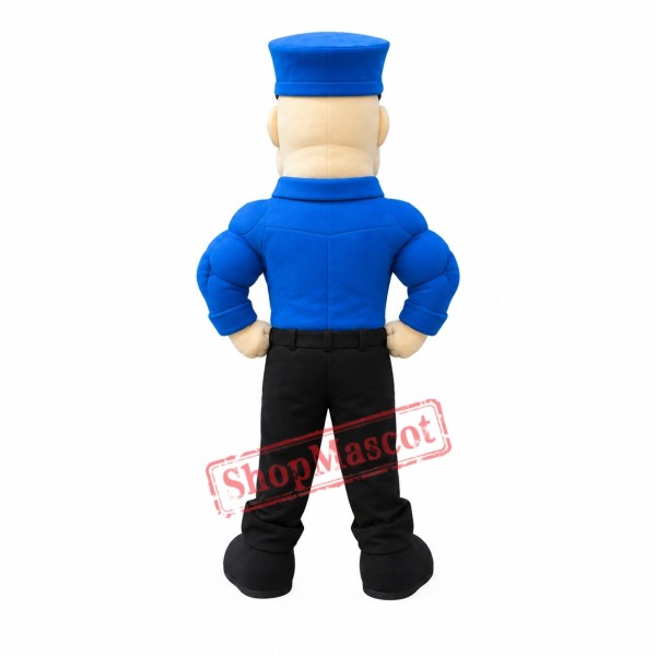 Power Guard Mascot Costume Power Guard Mascot Costume
