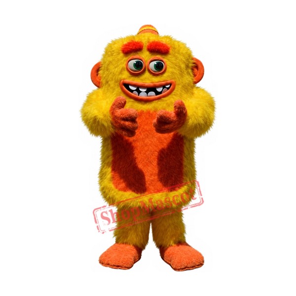 Max Monster Mascot Costume Max Monster Mascot Costume
