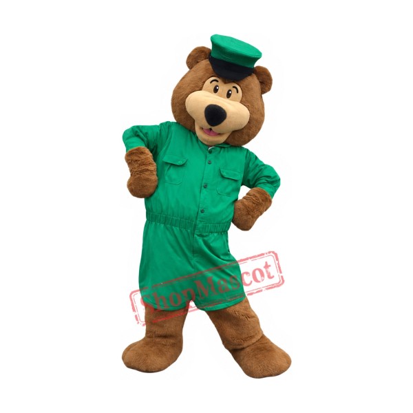 Superb Friendly Police Bear Mascot Costume