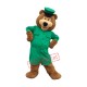 Superb Friendly Police Bear Mascot Costume