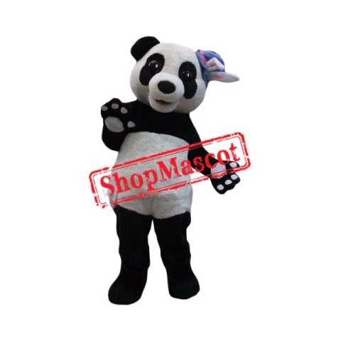 Superb Lovely Female Panda Mascot Costume
