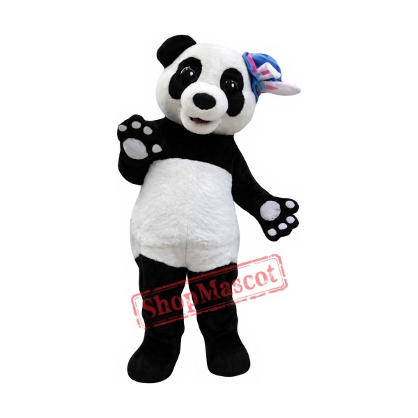 Superb Lovely Female Panda Mascot Costume