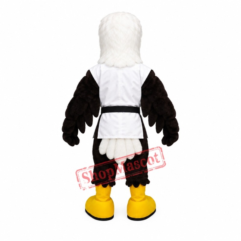 Superb Lovely Eagle Mascot Costume Superb Lovely Eagle Mascot Costume