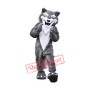 Superb College Friendly Wolf Mascot Costume