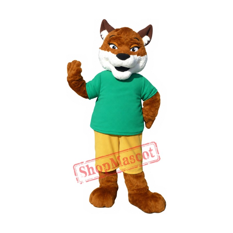 Superb Friendly Lightweight Fox Mascot Costume Superb Friendly Lightweight Fox Mascot Costume