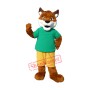 Superb Friendly Lightweight Fox Mascot Costume