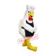 Chef White Chicken Mascot Costume Chef White Chicken Mascot Costume