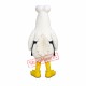 Chef White Chicken Mascot Costume Chef White Chicken Mascot Costume