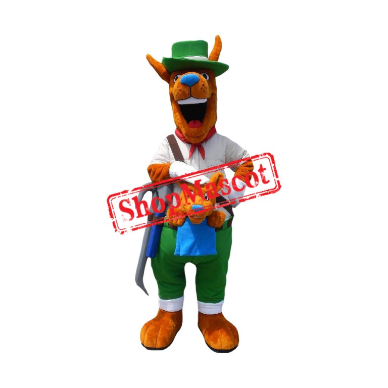 Superb Friendly Kangaroo Mascot Costume