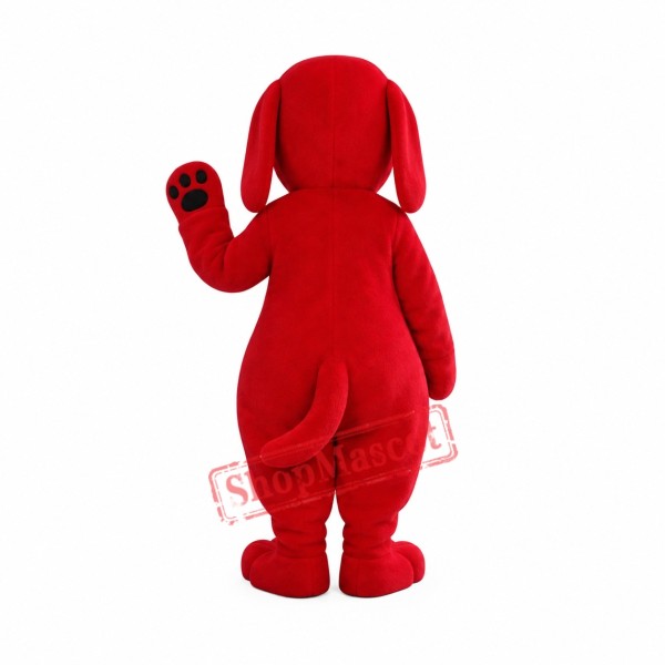 Superb Clifford The Big Red Dog Mascot Costume Superb Clifford The Big Red Dog Mascot Costume