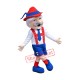 Kind Old Man Mascot Costume Kind Old Man Mascot Costume