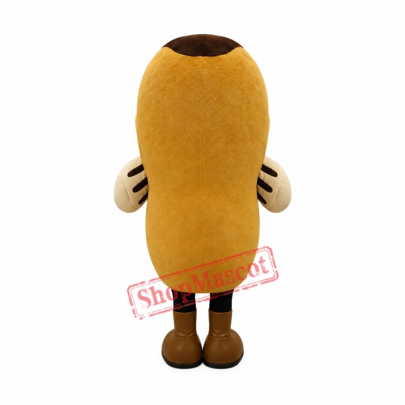 Superb Brown Fish Mascot Costume Superb Brown Fish Mascot Costume