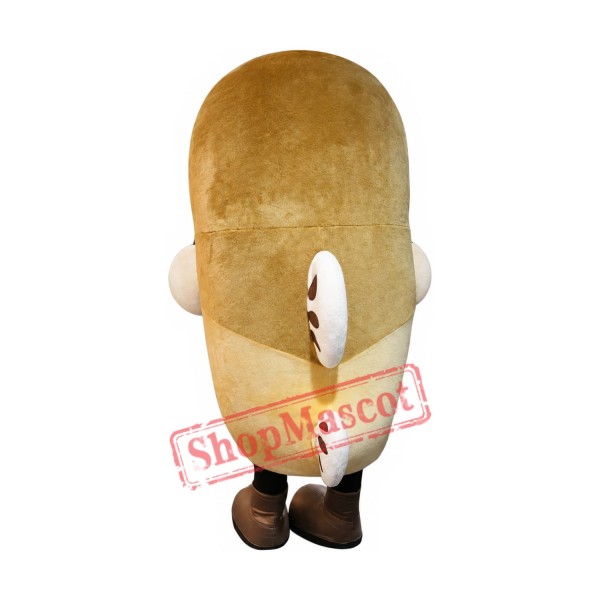Superb Brown Fish Mascot Costume Superb Brown Fish Mascot Costume