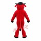 Superb Red Bull Mascot Costume Superb Red Bull Mascot Costume