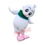 Superb Lovely White Bird Mascot Costume