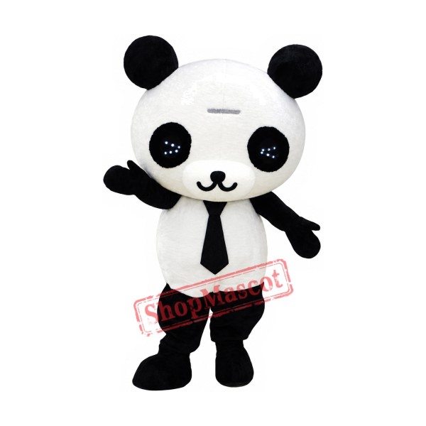 Handsome Panda Mascot Costume