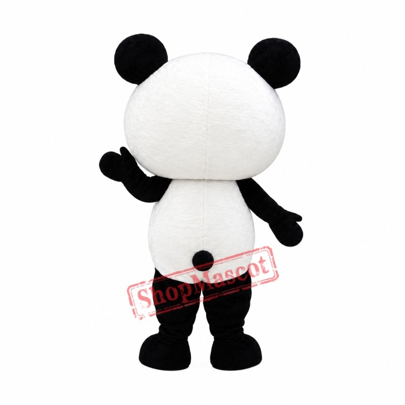 Handsome Panda Mascot Costume
