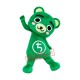 Lovely Green Bear Mascot Costume Lovely Green Bear Mascot Costume