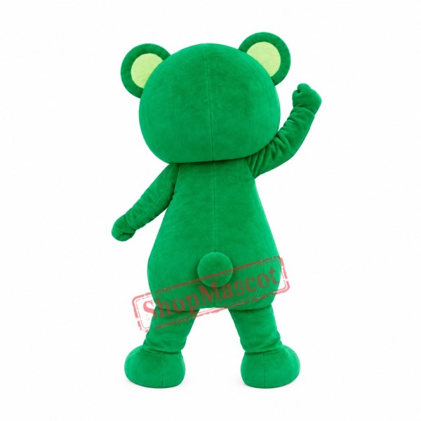 Lovely Green Bear Mascot Costume Lovely Green Bear Mascot Costume