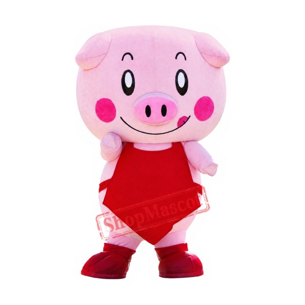 Little Lovely Pig Mascot Costume Little Lovely Pig Mascot Costume