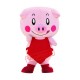 Little Lovely Pig Mascot Costume Little Lovely Pig Mascot Costume