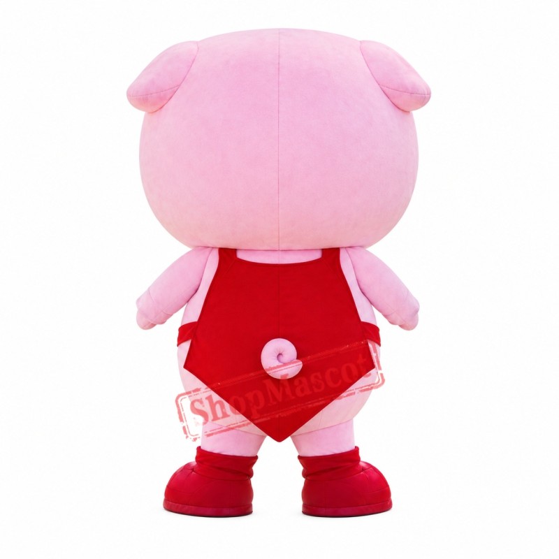 Little Lovely Pig Mascot Costume Little Lovely Pig Mascot Costume