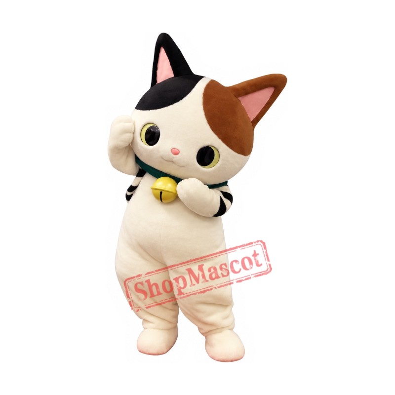 Colorful Cat Mascot Costume Colorful Cat Mascot Costume