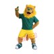 Yellow Maned Lion Mascot Costume Yellow Maned Lion Mascot Costume