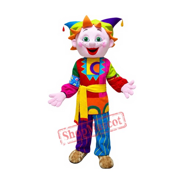 Superb Lightweight Clown Mascot Costume