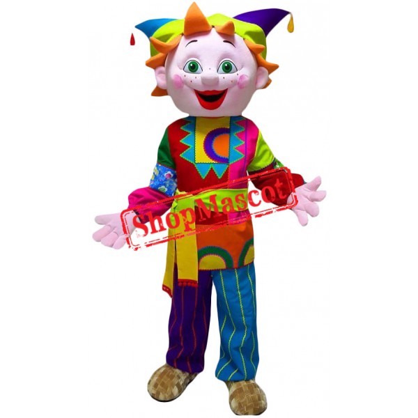 Superb Lightweight Clown Mascot Costume