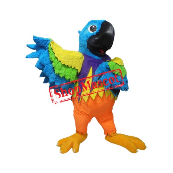 Colorful Parrot Mascot Costume