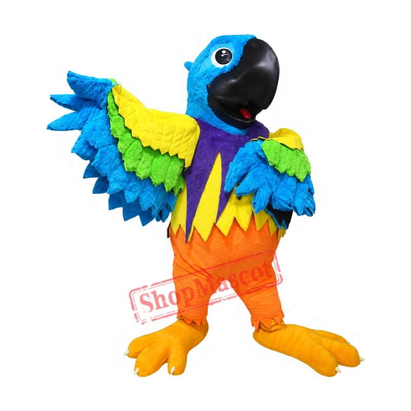 Colorful Parrot Mascot Costume
