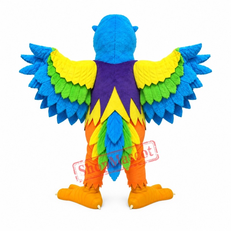 Colorful Parrot Mascot Costume