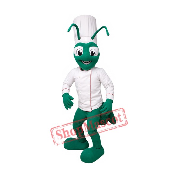 Chef Cricket Mascot Costume Chef Cricket Mascot Costume