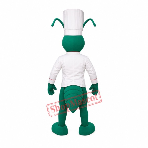 Chef Cricket Mascot Costume Chef Cricket Mascot Costume