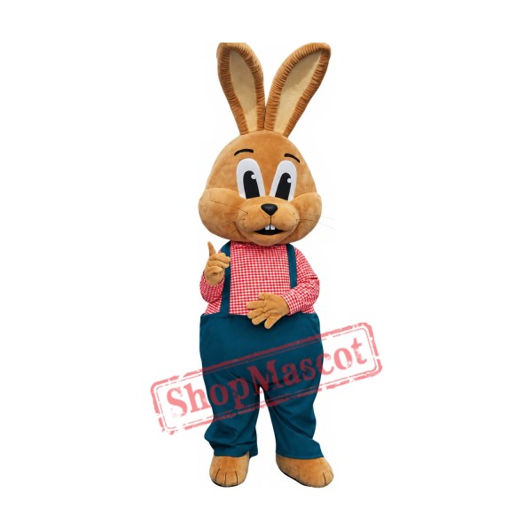 Superb Brown Lightweight Rabbit Mascot Costume Superb Brown Lightweight Rabbit Mascot Costume